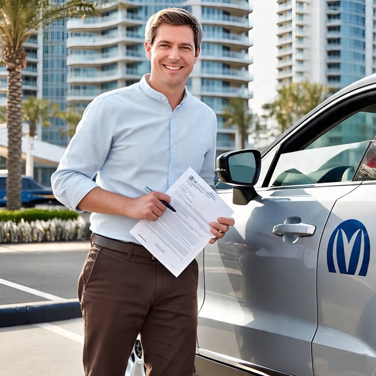 How a Tourist can Rent a Car in Dubai